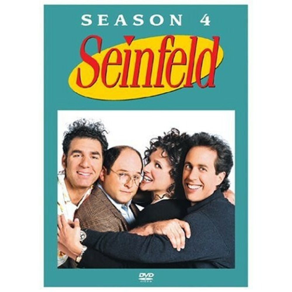 Seinfeld Season 4 DVD 1992 TV Comedy 4-Disc Set Tom Cherones Sony Pictures